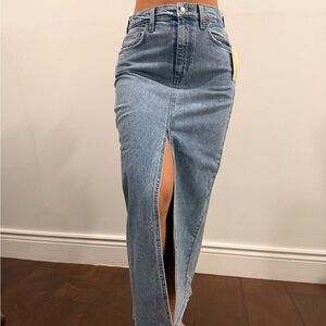 Women's Blue Denim Skirt